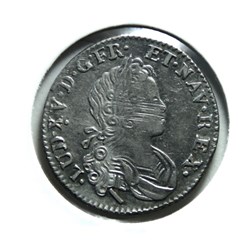 Louis XV 1719W XX Sols de Navarre