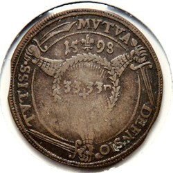Philippe II, Duché de Brabant. 1598, Cuivre.