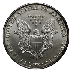 1 Dollar - Silver Eagle, 1995 (San Francisco ou West Point)