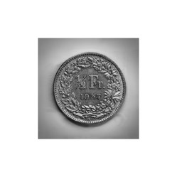 1/2 Franc 1957 B