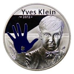 10 € Argent 2012 Yves Klein