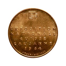 Médaille Or - Expo Lausanne 1964