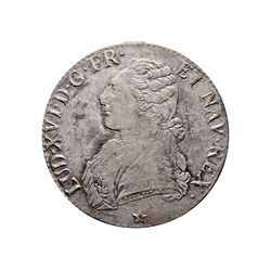 Louis XVI 1789 W Écu aux branches d'olivier