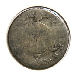 1 Sol à la balance. An 𝐈𝐈 Ẉ (1793, Arras).