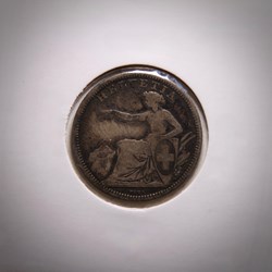 1 Franc 1861 B Helvetia assise