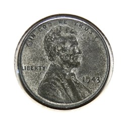One Cent - "Steel Penny", 1943