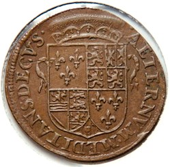 Avènement du Duc d'Anjou. 1582 Anvers, Cuivre.