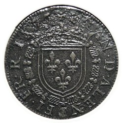 François d'Alençon. 1577, Cuivre.