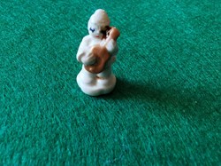 Pierrot guitariste porcelaine