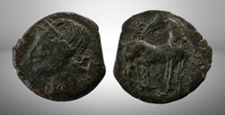 Zeugitane - Carthage - Tanit / Cheval