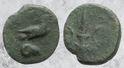 Bruttium - Crotone - Aigle sur tête de bélier