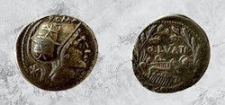 République romaine - Lutatia - Q. Lutatius Cerco - Denier