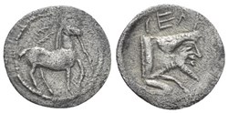 Sicile - Gela - Cheval / Dieu fleuve