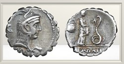 République romaine - Roscia - Lucius Roscius Fabatus