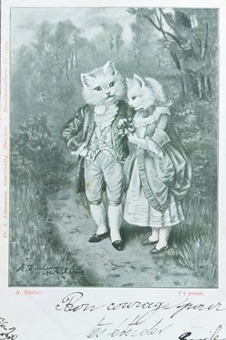 A. Dreher - n° 1074 - Les Amoureux - J'y pense