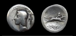 République romaine - Calpurnia - Lucius Calpurnius Piso Frugi, L•PISO•FRVGI