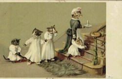 Chats - British family - Au lit