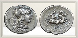 République romaine - Servilia - Dioscures