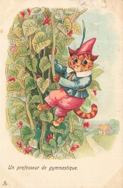 Louis Wain - Jack et le Haricot Magique