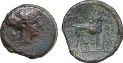 Sicile - Ségeste - Nymphe / Chien