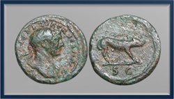Trajan - Louve - quadrans