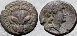 Bruttium - Rhegion - Tête de lion