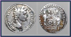Auguste - Caius et Lucius - denier