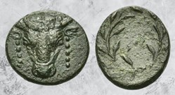 Phocide - Phokis - Taureau bandelettes - monnaie fédérale