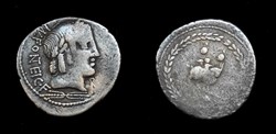République romaine - Fonteia - Véjovis - Jupiter enfant - Chèvre - MN. FONTEI. - C. F.