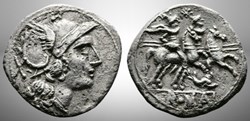 République Romaine - Anonyme - Roma - Dioscures, dauphin