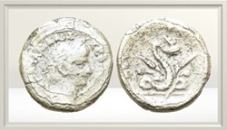 Néron - Egypte - Serpent Agathodaemon - RPC I 5249