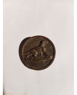 Bouton de chasse au chien