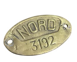 Plaque d’identification de voiture