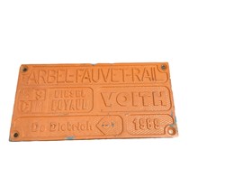 Plaque constructeur Y 8000