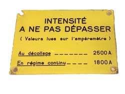 Plaque pupitre