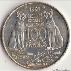 100 francs Malraux 1997
