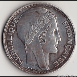 20 FRANCS TURIN 1938