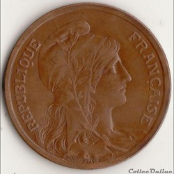 10 CENTIMES DUPUIS 1916 ètoile
