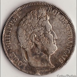 5 francs IIème type DOMARD 1835 A