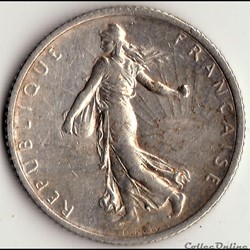 1 FRANC SEMEUSE 1916