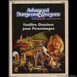 FEUILLES-DOSSIERS Pj -  édition 1991
