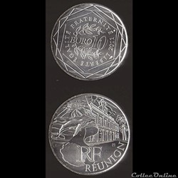 10 EUROS RÉGION RÉUNION (ÎLE DE LA), 2011 (2)