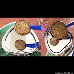 20 centimes Marianne 1996, frappe médaille (Fautée) 02