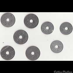 CENTIMES ETAT FRANÇAIS