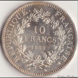 10 FRANCS HERCULE 1973