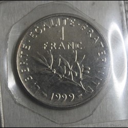 1 FRANC SEMEUSE 1999 Série BU