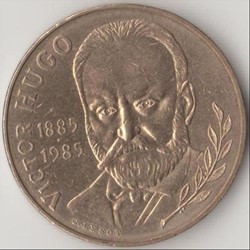 10 FRANCS V. HUGO 1985