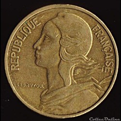 50 CENTIMES MARIANNE, 4 PLIS, 1962