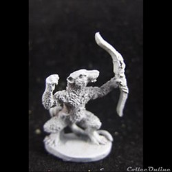 Ratling Skirmisher (A) signée R. N. Charette. Ral Partha (1988))