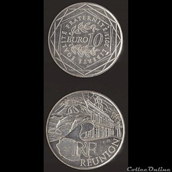 10 EUROS RÉGION RÉUNION (ÎLE DE LA), 2011